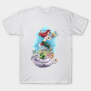 Ariel and Flounder T-Shirt